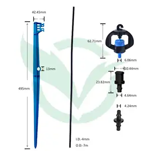 Greenhouse Misting Drip <strong>Irrigation</strong> Equipment Exporter Manufacture Microaspersor PC <strong>Micro</strong> <strong>Sprinkler</strong> - Product Image 2