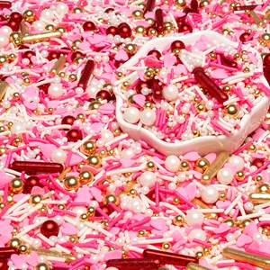 Assortiment de pépites solides de formes variées <span class=keywords><strong>en</strong></span> sachet pour la <span class=keywords><strong>d</strong></span>écoration de gâteaux et de cupcakes, ingrédients de <span class=keywords><strong>boulangerie</strong></span> - Product Image 1