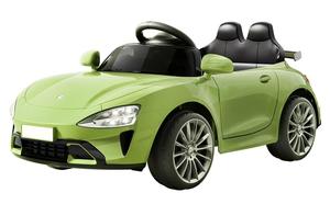 Детский электрический автомобиль-каталка из АБС-пластика, четырехколесный, для улицы, с автономным управлением, пультом ДУ, музыкой, светом, двойным сиденьем - Product Image 2