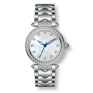 उच्च अंत 5 एटीएम पानी प्रतिरोधी स्टेनलेस स्टील वापस महिलाओं कलाई घड़ी लक्जरी घड़ी महिलाओं के लिए - Product Image 2