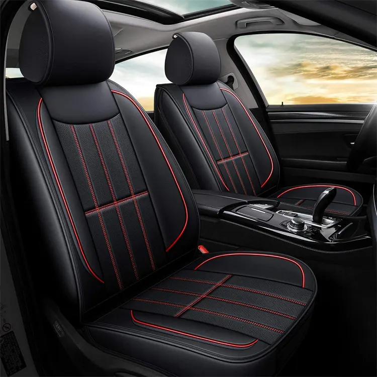 Waterproof airbag auto chair seat protector interior accessories car pu leather covers