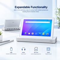 Tablette PC Android à double écran tactile de 10,1 pouces en forme de L, signalisation numérique, processeur quadricœur/octa-core, 3G/4G GSM, Wi-Fi, NFC, POE, RJ45, terminal de point de vente