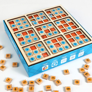 <span class=keywords><strong>Sudoku</strong></span> XO Chess 2-en-1, jeu de puzzle <span class=keywords><strong>Sudoku</strong></span> portable, jeu de logique pour l'entraînement cérébral, jouet d'apprentissage des mathématiques pour étudiants et adultes - Product Image 3