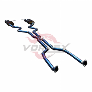 ท่อไอเสียแบบ catback ไทเทเนียม Vortex พรีเมี่ยมสำหรับ BMW E90 E92 M3 4.0 2007-2013ท่อไอเสีย S65สีฟ้าเผา - Product Image 2