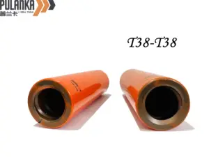 खनन रॉक ड्रिलिंग के लिए T38/T45/T51 थ्रेड कपलिंग स्लीव्स