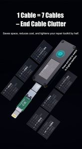 <span class=keywords><strong>Cable</strong></span> de Reparación Universal 7 en 1 con Función de Restauración, Modo de Descarga, Modo de Ingeniería <span class=keywords><strong>DCSD</strong></span> para iPhone 6-17PM y Serie Samsung - Product Image 6