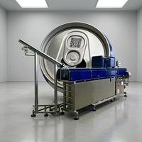 Système intégré de codage, lecture et inspection par laser à fibre pour bouchons en aluminium entièrement automatiques, pour l'industrie des boissons, des aliments et de l'emballage