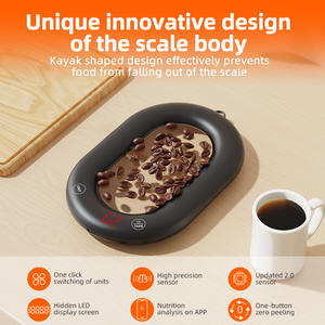 เครื่องชั่งครัวบลูทูธที่ไม่เหมือนใคร ความแม่นยำสูง 10000 กรัม พร้อมจอ LCD มีไฟพื้นหลัง สำหรับใช้ในครัวเรือนในการทำอาหารและอบขนม - Product Image 3