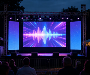 Complete Set P3.91 Stage LED Rental Video <b>Wall</b> 2.5m x 2m Seamless Curved LED <b>Display</b> For Wedding Concert Sports Events - Product Image 1