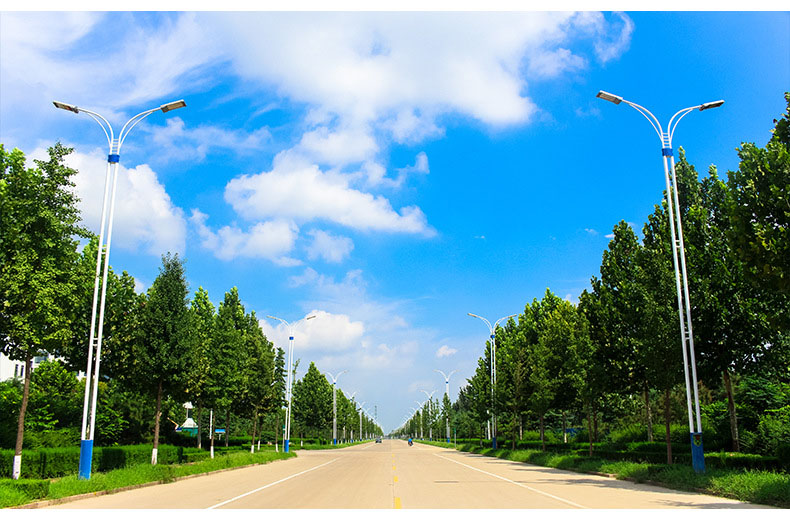 Китайский дизайн, оцинкованная стальная колонка, световой полюс для дорожного строительства, уличного освещения