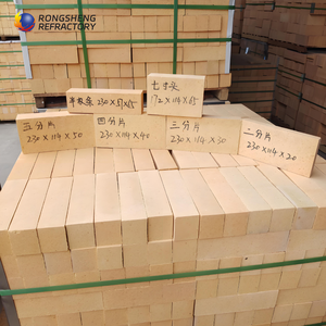 Tabular batu bata tahan api alumina batu bata api tipis 230x114x25mm - Product Image 3