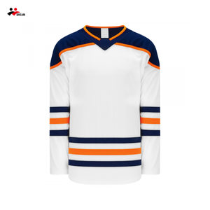 Neue benutzer definierte Eishockey jacke Hochwertige Oem Stickerei Applique Ice Hoodie Hockey Jersey - Product Image 3