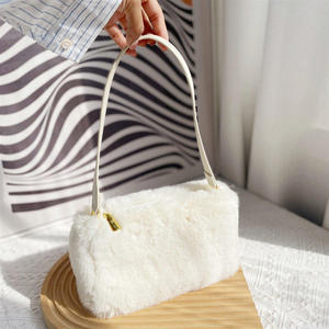 Nouveau Sac à Bandoulière en Peluche 2026 pour Femme – Sac Fourre-tout Multifonctionnel Simple en Peluche - Product Image 5