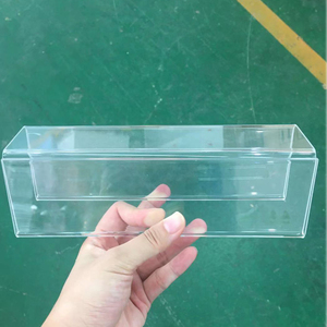 حامل مكتب أكريليك مزدوج الجوانب على شكل U واضح للمكتب أو الاجتماع - Product Image 3