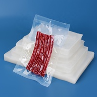 Pochette sous vide pour poisson imprimée personnalisée sac sous vide en plastique pe nylon pour économiseur d'aliments