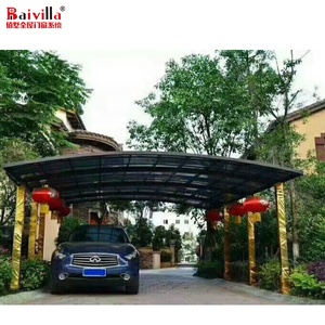 Abri <span class=keywords><strong>de</strong></span> voiture autoportant facile à assembler, abri <span class=keywords><strong>de</strong></span> stationnement, carport, gazebo, auvent économique pour patio et <span class=keywords><strong>jardin</strong></span> - Product Image 2