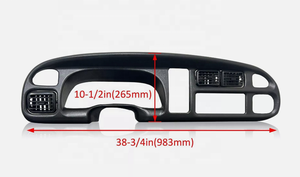 แผงหน้าปัดแผงหน้าปัดและที่ครอบแผงหน้าปัดเหมาะสำหรับ98-02หลบแรม1500/กระบะ2500/3500 - Product Image 4
