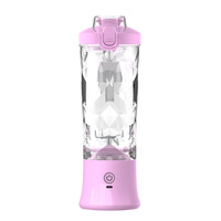 Nieuwe A9 Draagbare Blender USB Oplaadbaar 600ml Persoonlijke Smoothie Blender Mini Verse Sap Blender voor Shakes Smoothies Reizen