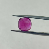 Rubí Cultivado en Laboratorio, Forma Cojín, Sintético, Facetado, Color Rojo Intenso, Piedras Preciosas Sueltas para Joyería, de 4mm a 12mm, Cristal Creado