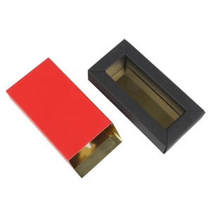 Christmas decorations in green and <b>black</b> luxury gold card chocolate paper packaging <b>gift</b> <b>boxes</b>, customizable according to needs - Product Image 4