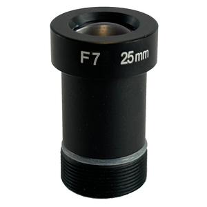 Longitud Focal de 25mm Fno F5.6/F7/F8/F11 Lente de imagen estéreo 3D 6MP 2/3 ''Lente de placa M12 S Montaje 25mm M12 Lente de cámara de lectura de código - Product Image 1