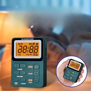 Mini Portable Factory SH-01M FM AM MP3 Radio 80×57×17mm 62.5g LCD Digital Display Stereo Rechargeable Pocket Outdoor Home Audio - Product Image 3