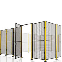 Clôture de séparation d'atelier de jardin en métal durable pour la décoration d'aménagement paysager de protection des animaux de compagnie