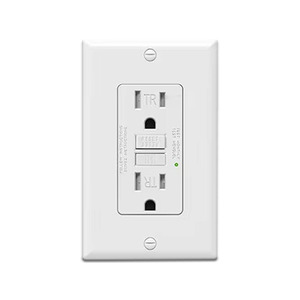 YQ GFCI 15A <strong>Double</strong> US Standard <strong>Socket</strong> Outlet AC 125V TR Self-testing Safety Outlet USA <strong>Socket</strong> Outlets For Outdoor - Product Image 1