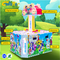2025 nouveau Type Machine d'amusement jeux à pièces 2 joueurs jeu de frappe Machine de jeu d'arcade frapper Hamster pour les enfants