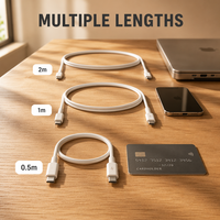Cable USB Tipo C de Carga Rápida 3A 2026 con Conductor de Cobre Puro para iPhone 12