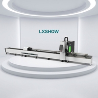 Machine de découpe laser CNC LX62TE 1500W 2000W 3000W 4000W 6000W pour tubes en métal inoxydable, tuyaux en acier au carbone, découpeuse laser à fibre