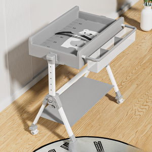 Multi-functional Portable <b>Foldable</b> Baby Changing Table for Newborn <b>Bath</b> Massage Touch and Nursing Care - Product Image 1