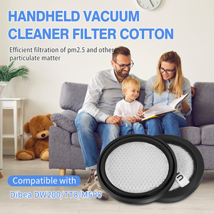 <span class=keywords><strong>Dibea</strong></span> DW200/TT8/M500 Compatible True HEPA Filtre Lavable Réutilisable Remplacement Aspirateur Partie Électrique Manuel Source D'alimentation - Product Image 6