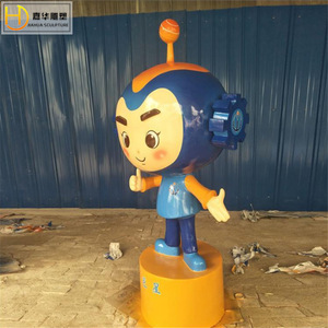 Escultura de Personaje de Dibujos Animados Jiahua, Figura Decorativa de Fibra de Vidrio para Montar en el Suelo - Product Image 2