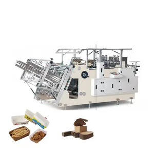 Hohe Qualität-Preis-Verhältnis Milch papier Box Making Machine Automatische runde Papier Cheese Box Making Machine