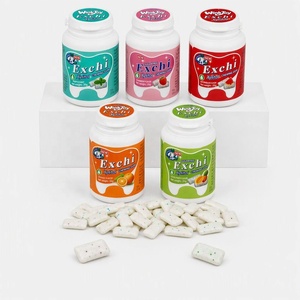 Goma de Mascar de Xilitol Sin Azúcar, 60g, 5 Sabores, Certificación Halal, <span class=keywords><strong>Precio</strong></span> de Fábrica, para Suministro al por Mayor a Supermercados - Product Image 1