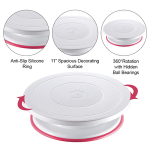 Chống trượt trang trí 11 inch xoay bánh bàn xoay spinner đứng hiển thị đứng công cụ nướng phụ kiện nguồn cung cấp - Product Image 5