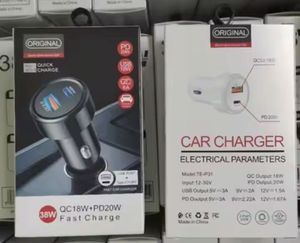 New Products USB C 2 Port 30W PD Car Charger <b>Power</b> Charging <b>Adapter</b> QC3.0 Super Fast Quick Car Charger - Product Image 6