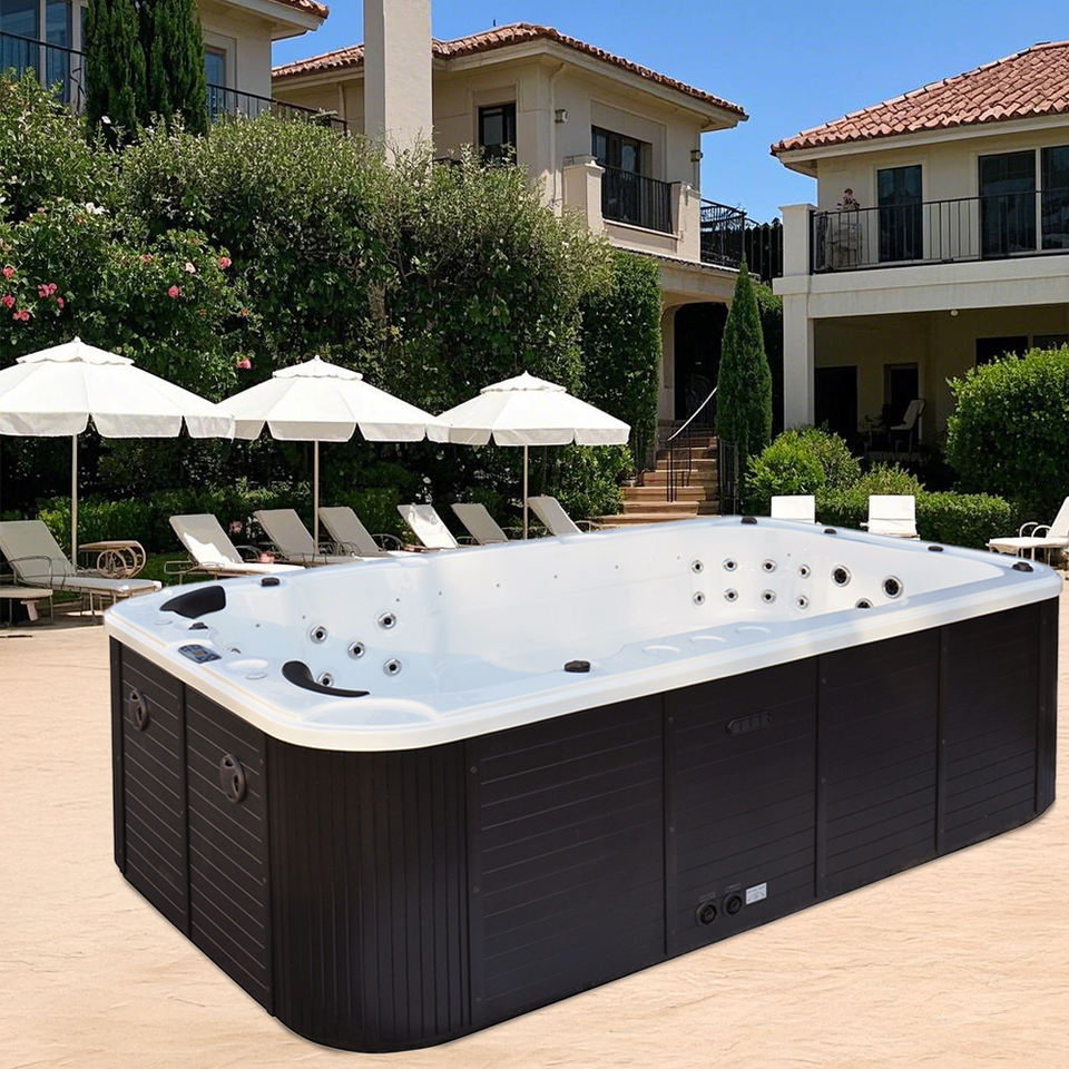 Sunrans Luxury 6m Swim Spa Pool - Dual Zone Hydro Relax