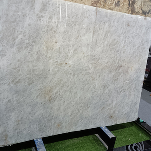 Modern Design Quartzito Luxury High Quality Glossy White Brazil Cristallo Quartzite Kitchen <b>Bedroom</b> Basin <b>Vanities</b> Countertops 5 - Product Image 3