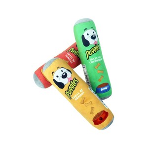Wholesale Pet Products Cylindrical Resistant Soft Machine Washed Durable Chew Plush Stuffed <b>Squeaky</b> Dog Toy - Product Image 3