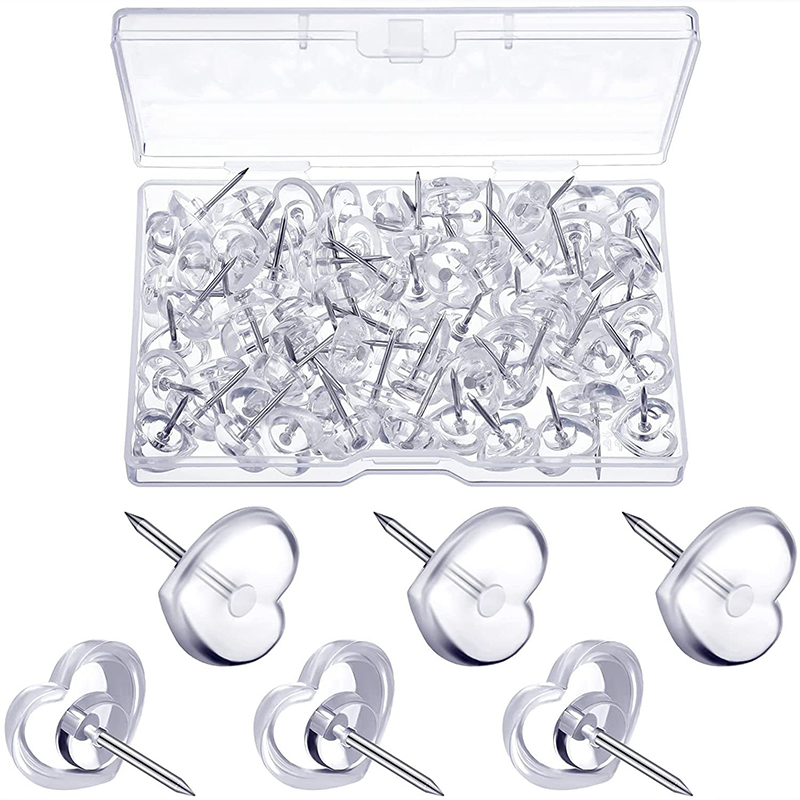 Office School Supplies Push Pins 30 Pcs Bow Push Pins - Cute Decorative Thumb Tacks For Cork Boards, Bulletin Boards, Photos, Office & School Colorful Thumb Tacks For Photos