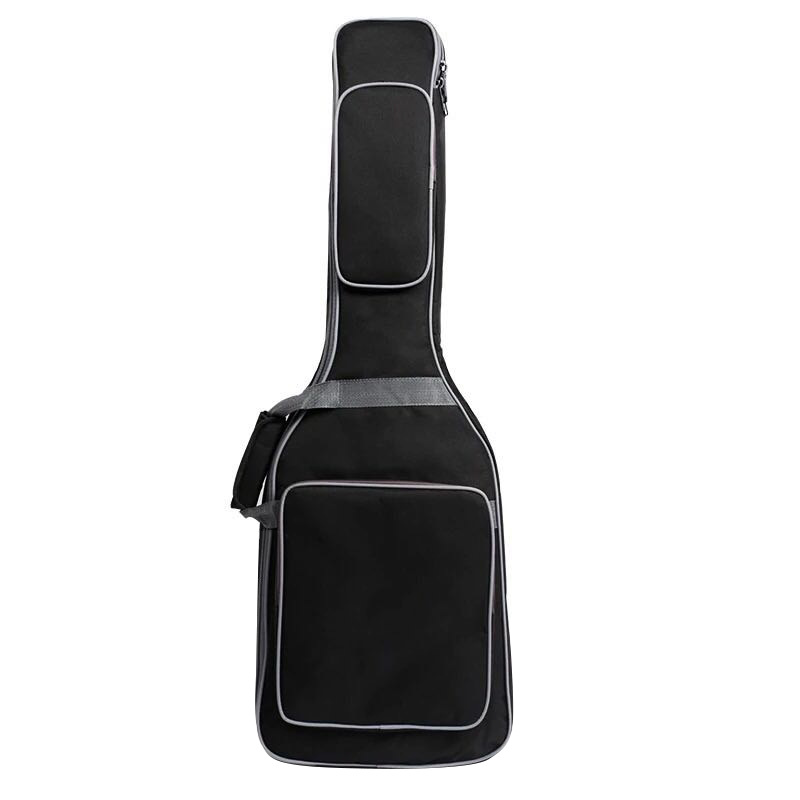 12mm thick universal electric bass bag, black