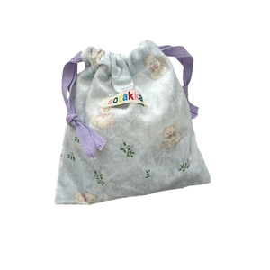 Cartoon Bear Drawstring Storage Makeup Pouch Travel Compartment <strong>Bag</strong> for Small Change Miscellaneous Purse Genear Shopping <strong>Bags</strong> - Product Image 1