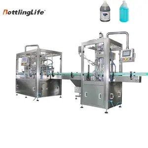 Fast delivery 5L 10L jerrycan cooking oil liquid bottle packing machine liquid filling capping labeling machine jerrycan filling