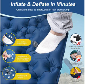 Colchón de tienda de campaña de TPU autoinflable para actividades al aire libre para senderismo-Estera de cama inflable de segunda generación - Product Image 5