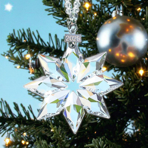 Sang trọng chạm khắc tinh thể thủy tinh suncatcher bông tuyết trang trí đám cưới Giáng sinh hiện đại treo trang trí cá nhân Cổ Tích chủ đề - Product Image 2