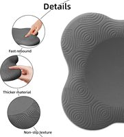 Coussin de protection antidérapant écologique pour genoux, poignets et coudes, idéal pour l'exercice à domicile, la gym, le Pilates et les entraînements sportifs