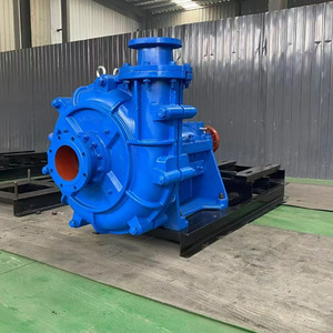 Bomba de Dragado Eléctrica Horizontal para Transporte de Arena y Lodo, Grado Industrial Azul - Product Image 4