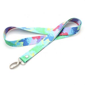 Sangle de cou en polyester personnalisée Impression par transfert de chaleur avec techniques de gaufrage numérique offset - Product Image 6